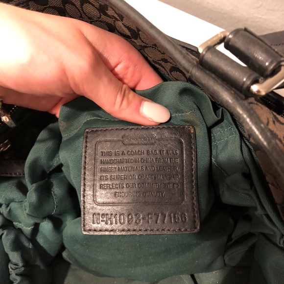 COACH BAG SIGNATURE CANVAS - Picture 6 of 6